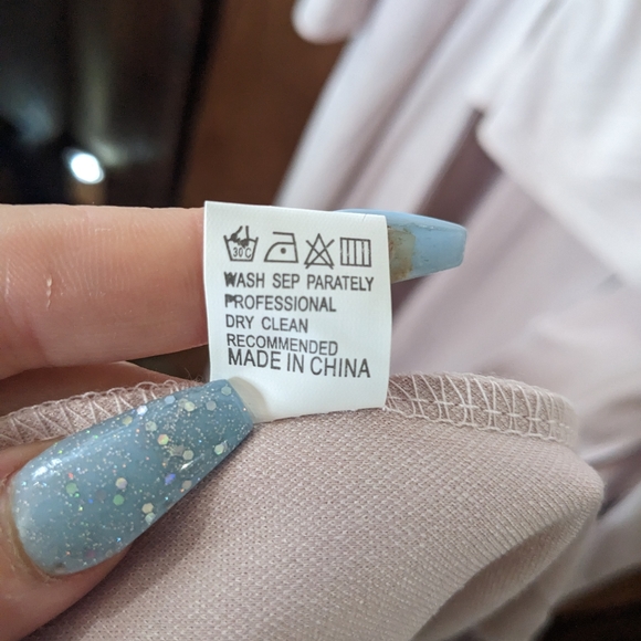 VELVETY pants, tube top and long jacket - Picture 8 of 8